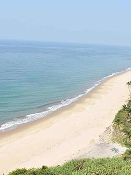 Pristine beach